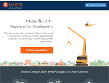 Tablet Screenshot of masalli.com